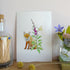 Fox and Foxglove Giclee Print