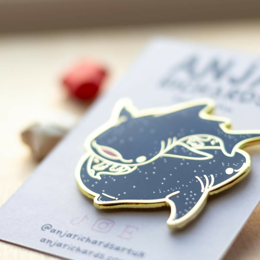 Whale Shark Enamel Pin