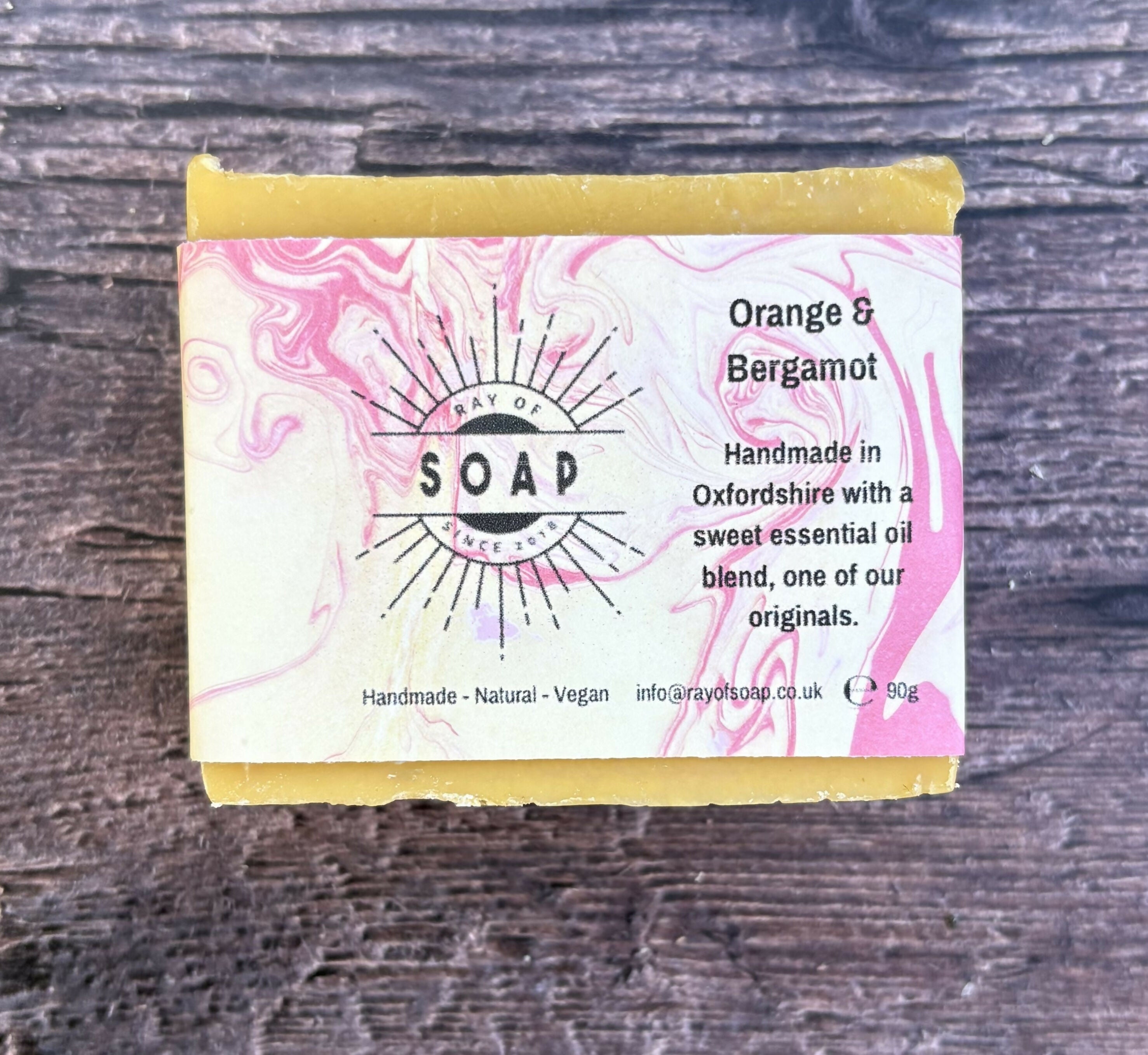 Orange & Bergamot Handmade Soap