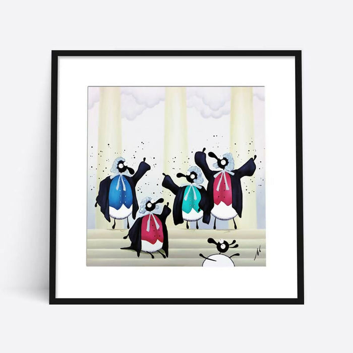 Members Of The Baa - 16” Limited Edition Print