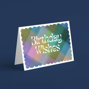 ‘Birthday Wishes’ Greetings Card