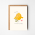 BRAND NEW BABY CHICK GREETINGS CARD