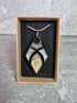 Unique Hand Crafted Diamond Shape Pendant