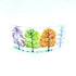 Fused Glass 4 Seasons Curve (Sm)