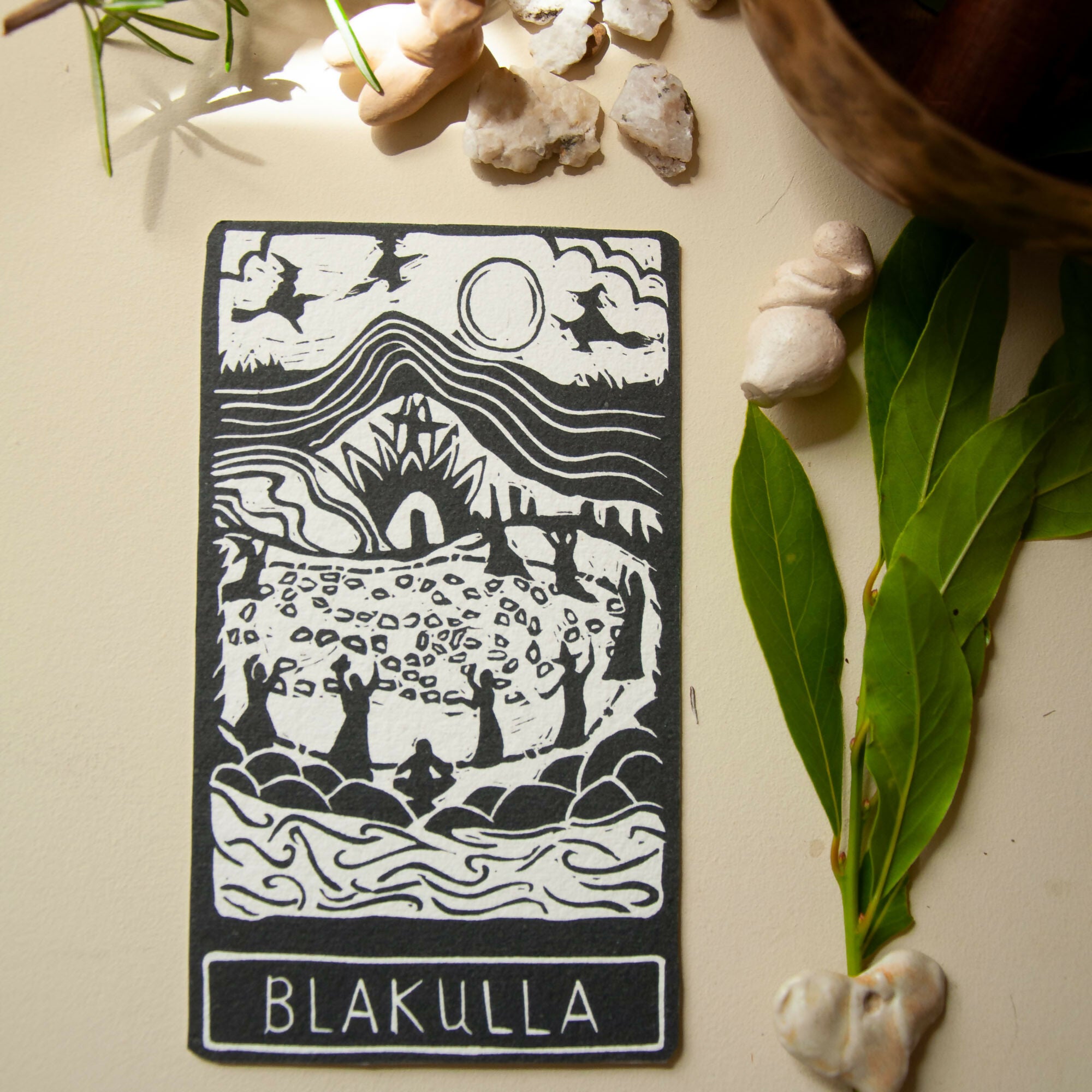 BLAKULLA GODDESS ALTAR CARD