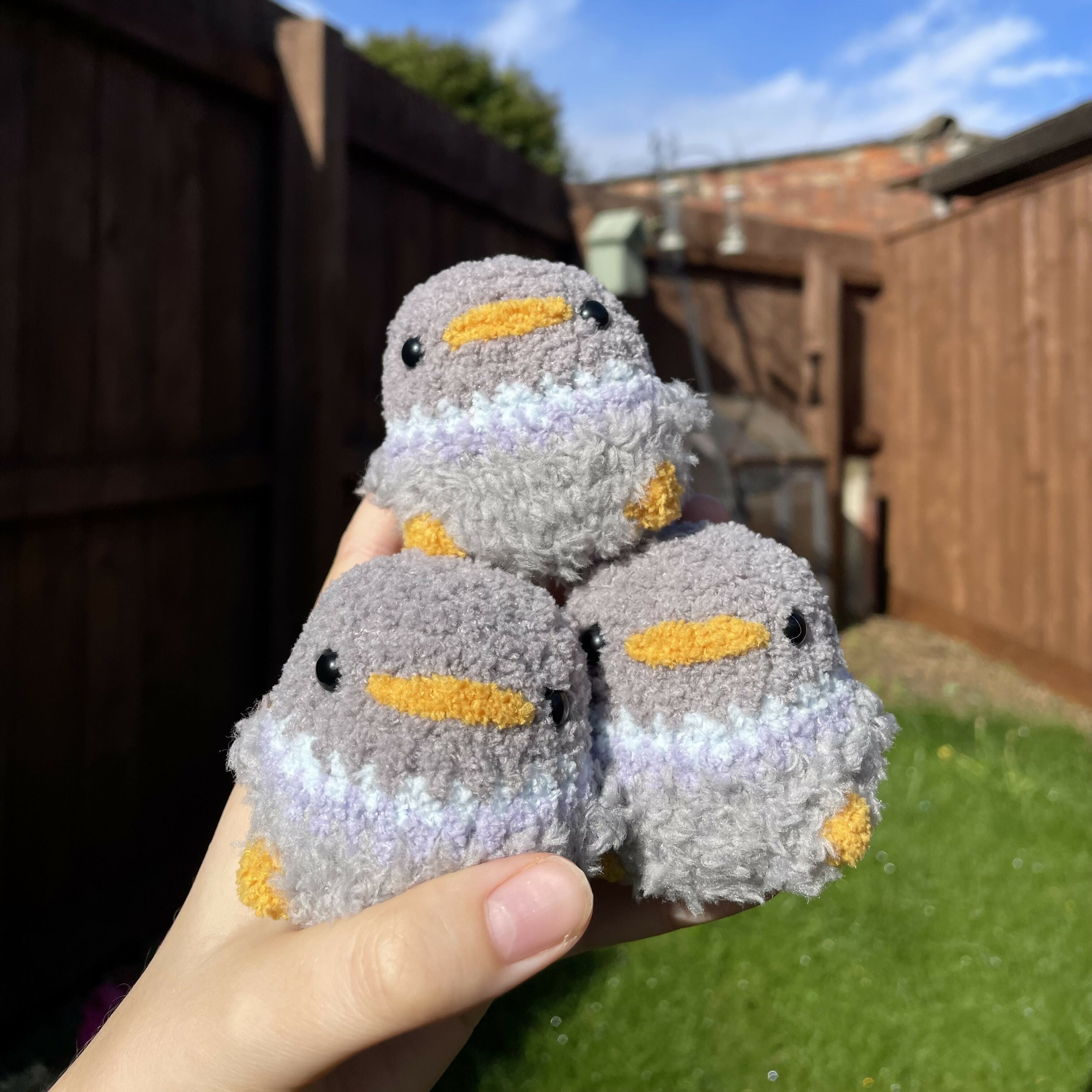 Squishy Crochet Pigeon
