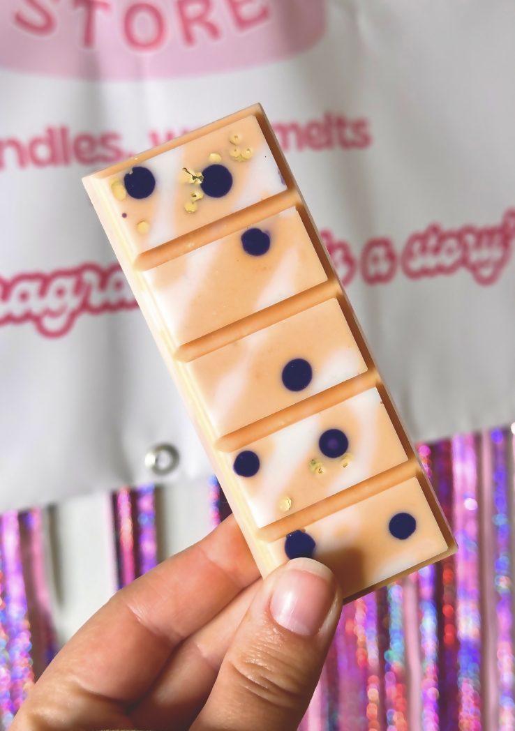 Blueberry Muffin Fragranced Vegan Wax Melt Snap Bar