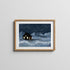 Snowy Icelandic Cabin Art Print