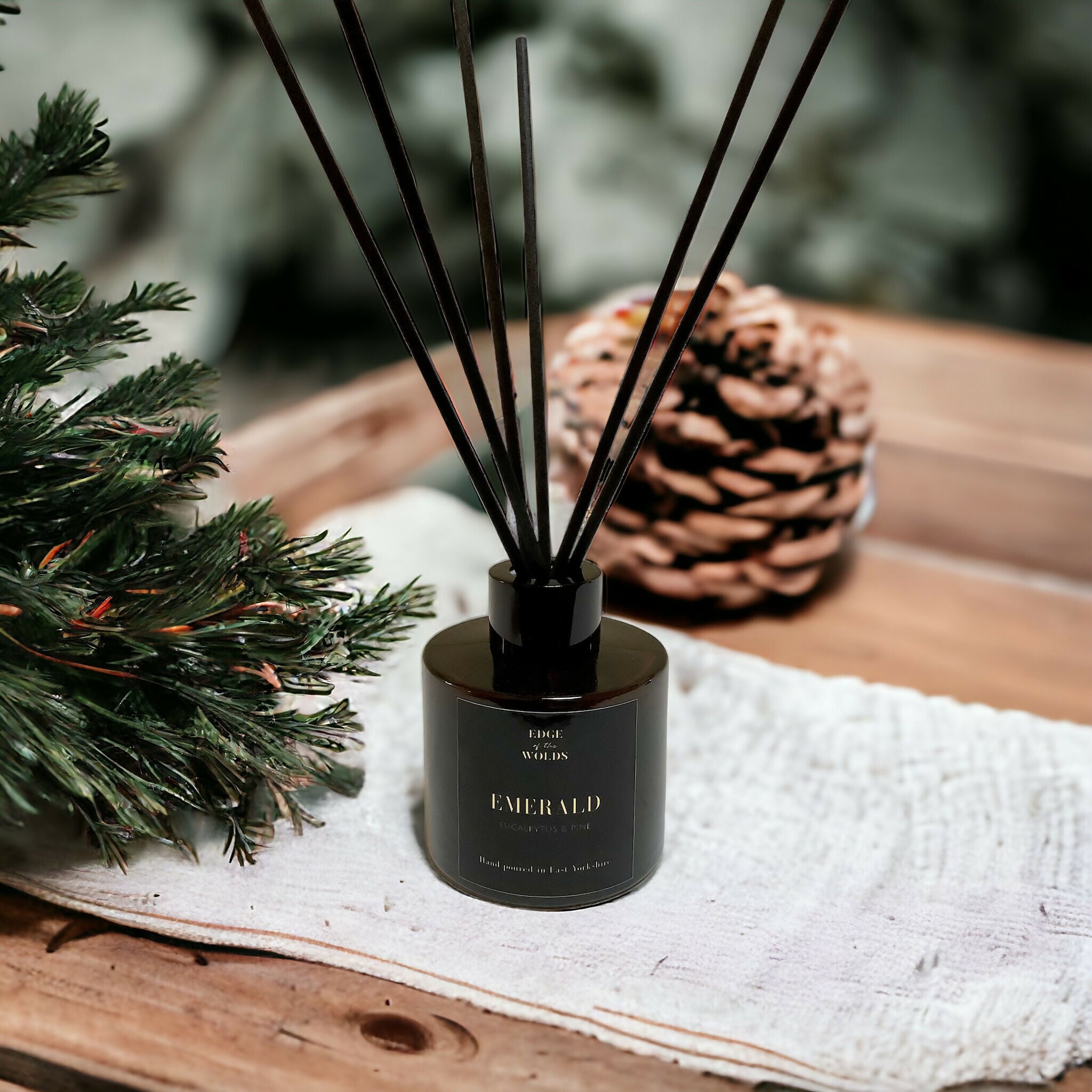 Emerald - Eucalyptus and Pine Reed Diffuser - 100ml