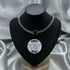 Spiked Horseshoe Thick Curb Necklace