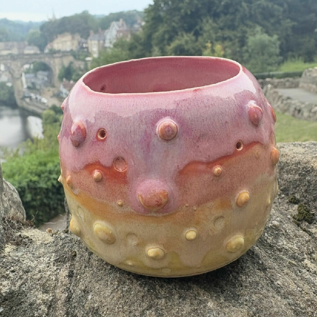 Sunset Tea Light Holder