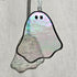 Clear Iridescent Ghost Stained Glass Decoration