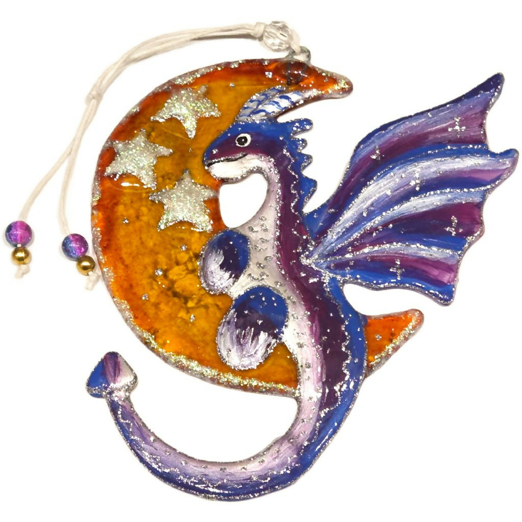 Glass Dragon on the Moon