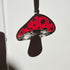 Red Spotted Mushroom Stained Glass Suncatcher