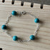 Sterling Silver Turquoise Bracelet
