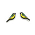 Great Tit Stud Earrings