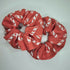 100% Cotton Festive Christmas Children's Size Scrunchies - Various Designs