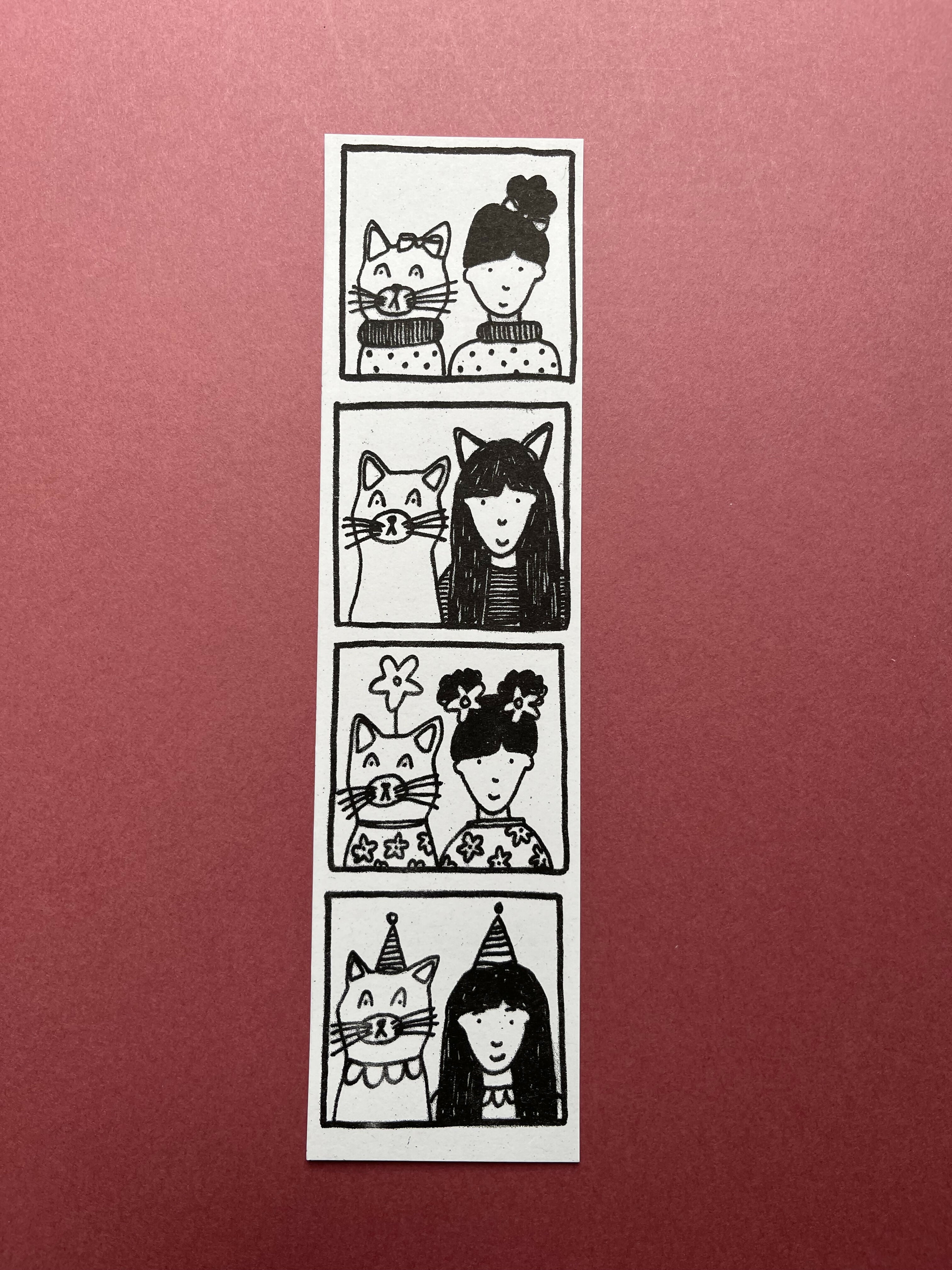 Photobooth Print - Gal & Cat