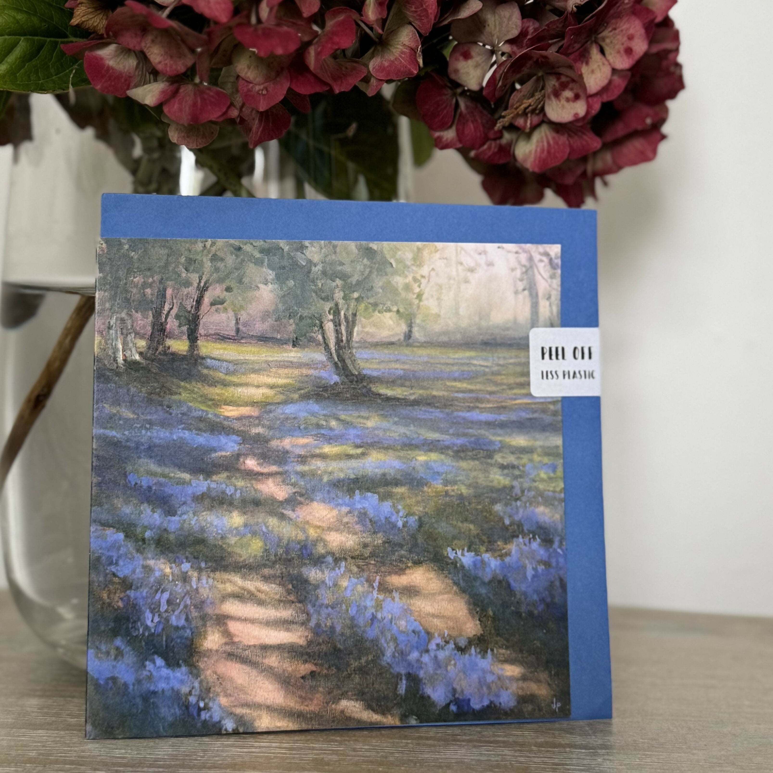 AFTERNOON BLUEBELLS - Card