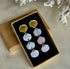 Shell Garland earrings with stud