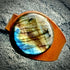 Handcrafted Natural Leather & Labradorite Gemstone Bracelet - Size S or M
