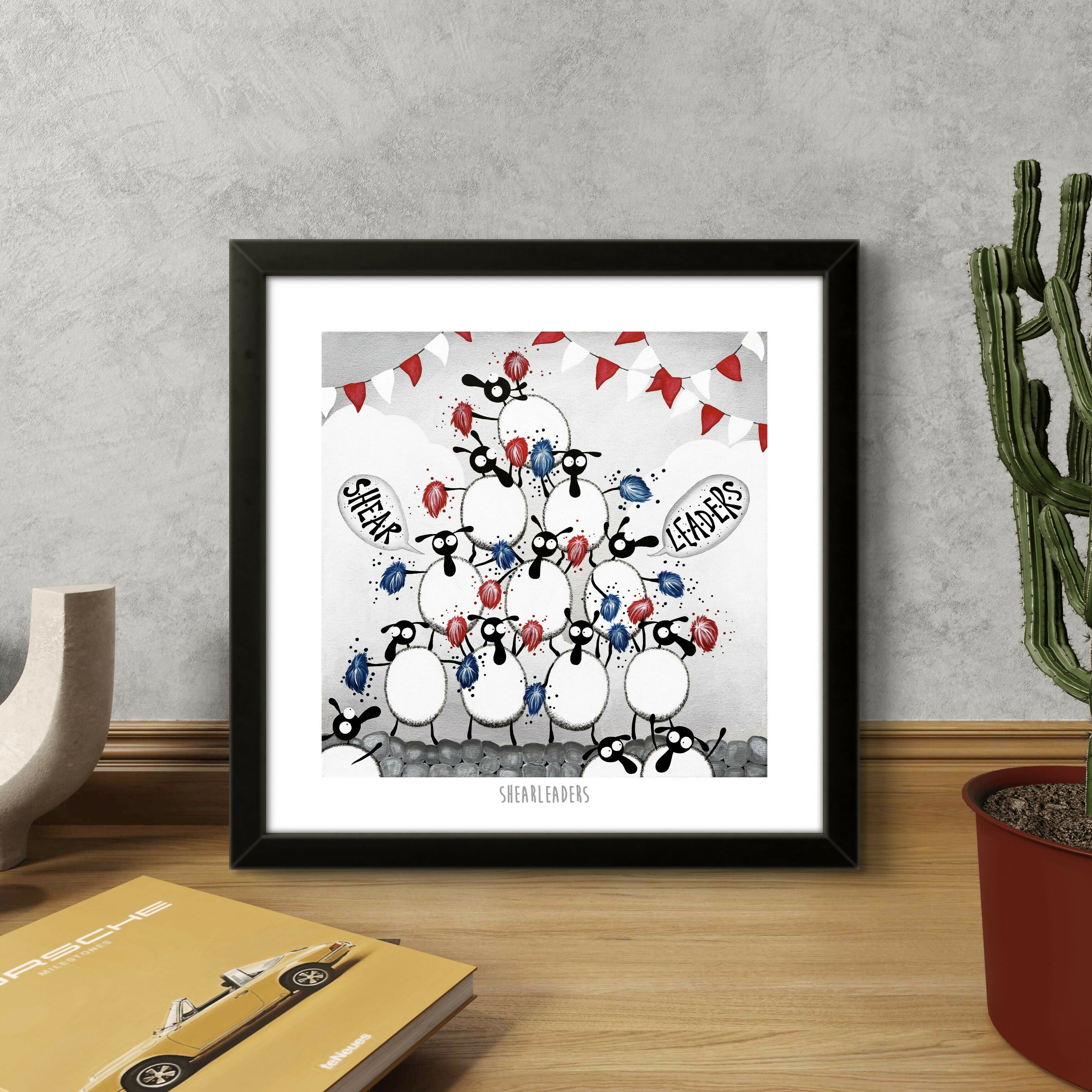 Shearleaders - 10” Print