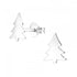 Xmas tree Stud