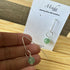 Sterling Silver Green Aventurine Drop Earrings