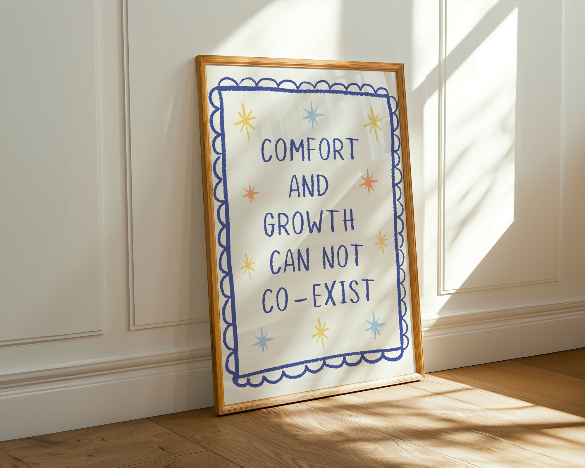 Comfort And Growth Cannot Co-Exist Print