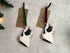 Calico Cat Wooden Christmas Tree Decoration