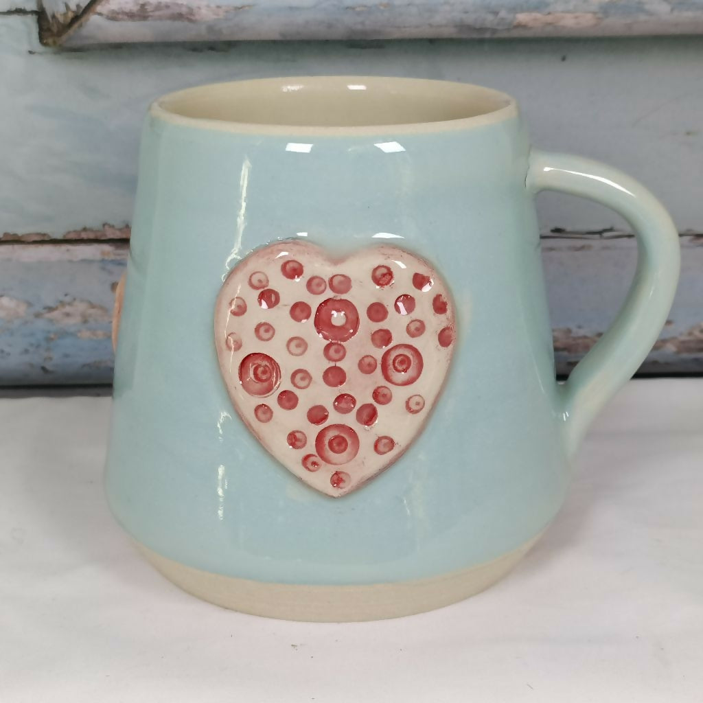 Hand Made Heart Mug