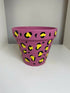 Pink Leopard Pot