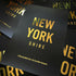 New Yorkshire Gold Foil A4 Print