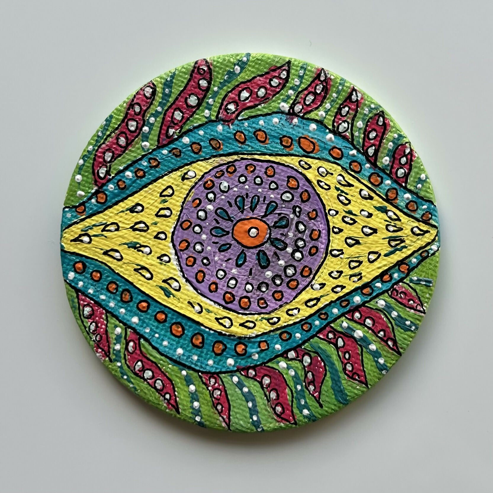 Eye Magnets Original Artwork