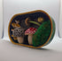 Clay Toadstool Scene in a Metal Tin