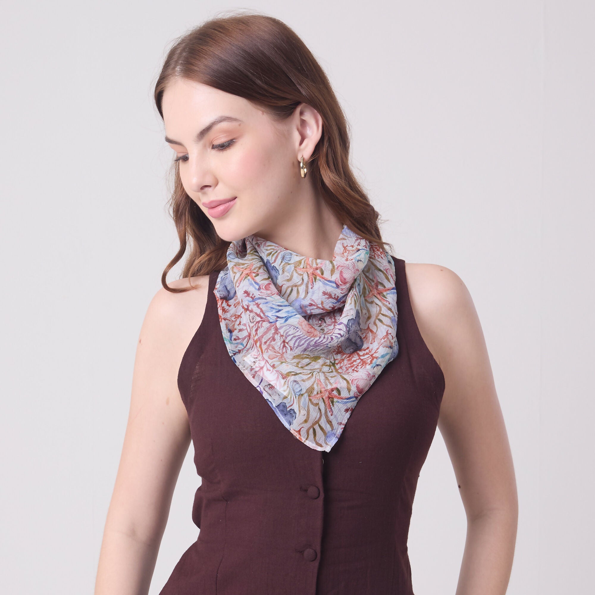 Chiffon Silk Neckerchief - Various Designs