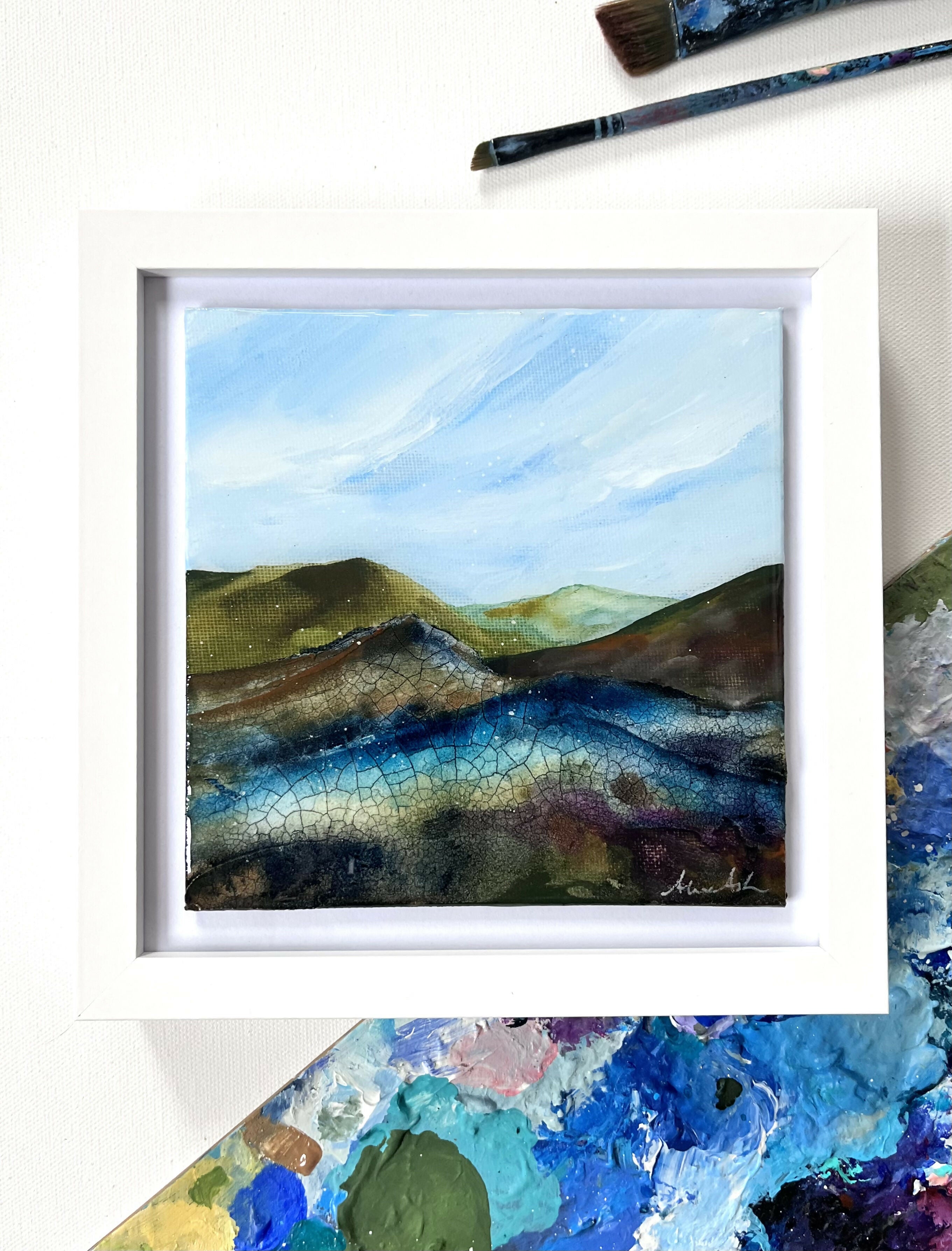 Autumn Hike - Original Painting
