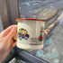 Enamel Cats Mug British Bus And Taxi