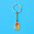 Keyring Plain Background Nessie