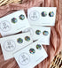 Colour, Black and Pattern Hexagon Polymer Clay Studs