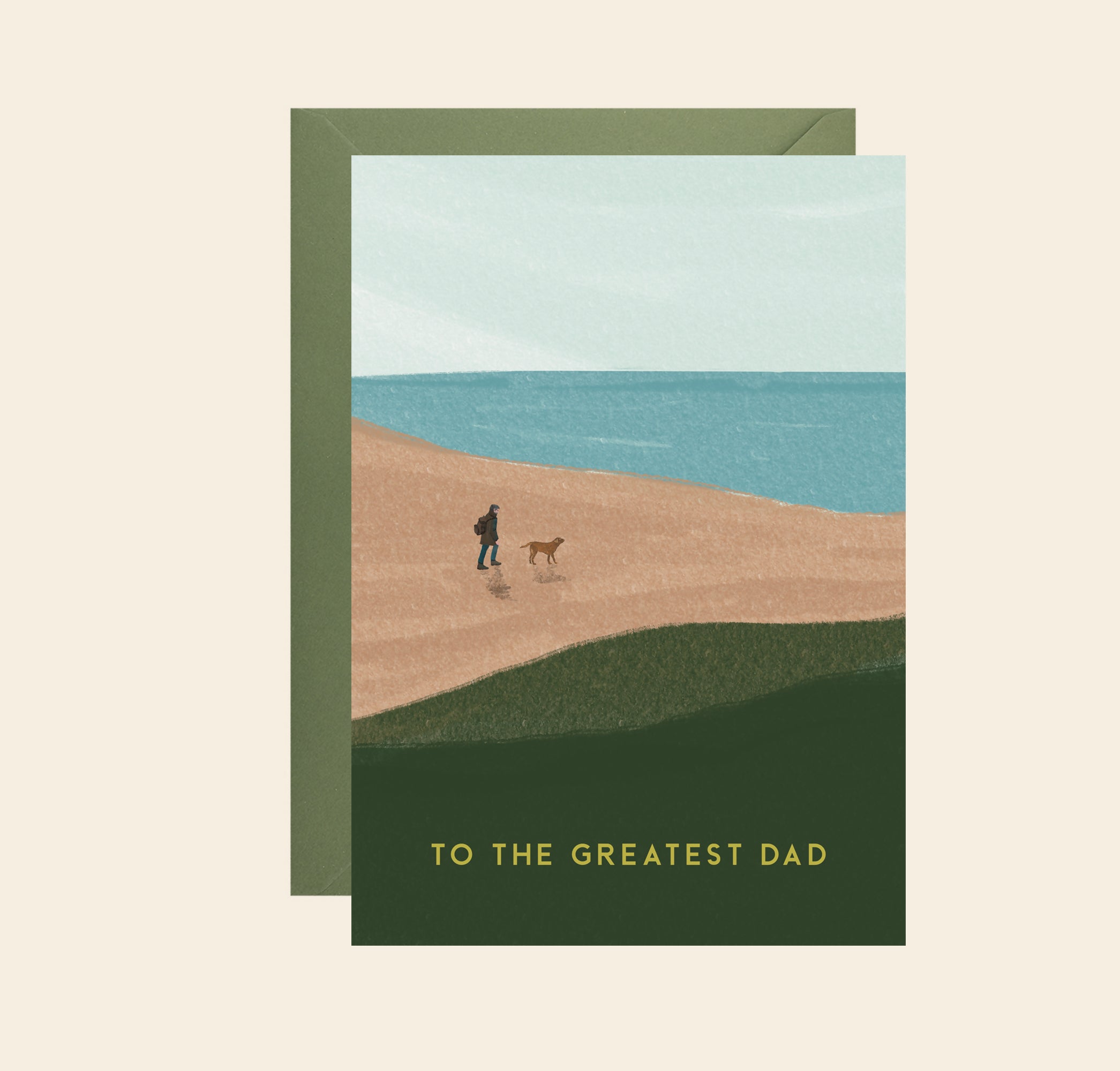 To The Greatest Dad Card