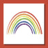 Rainbow Greetings Card