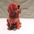 Ceramic Cavalier King Charles Spaniel dog sculpture, Ruby