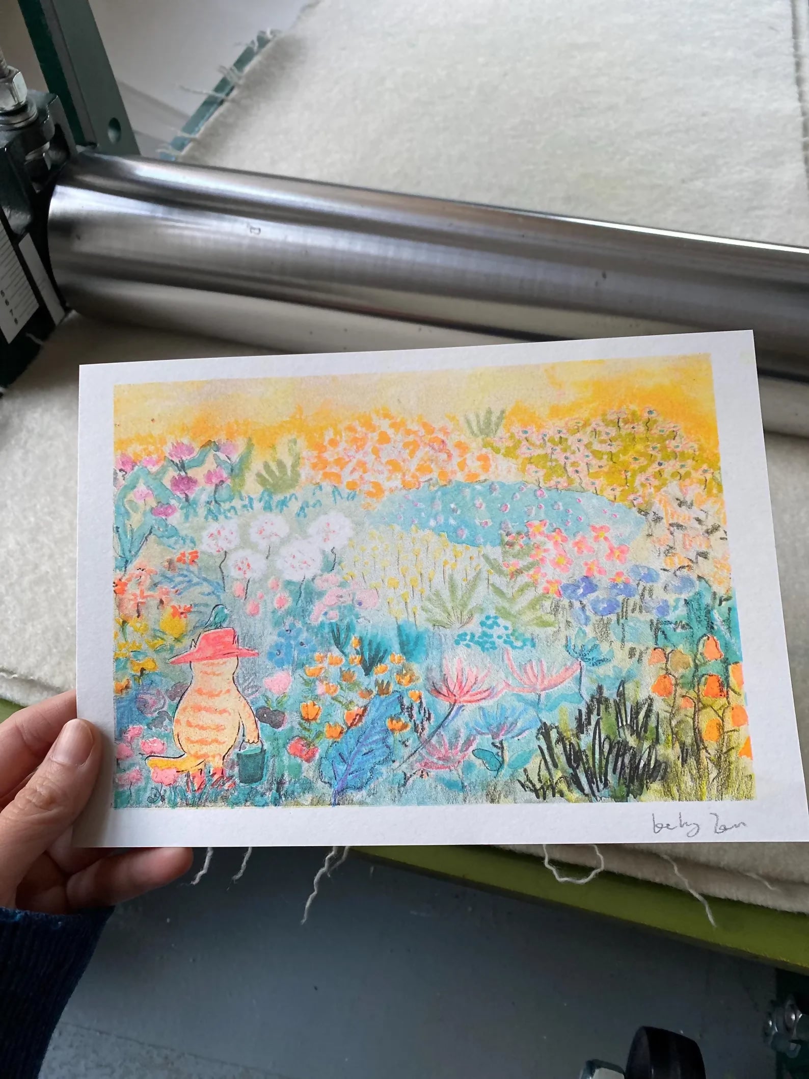 The Perfect Garden 2 Riso Print