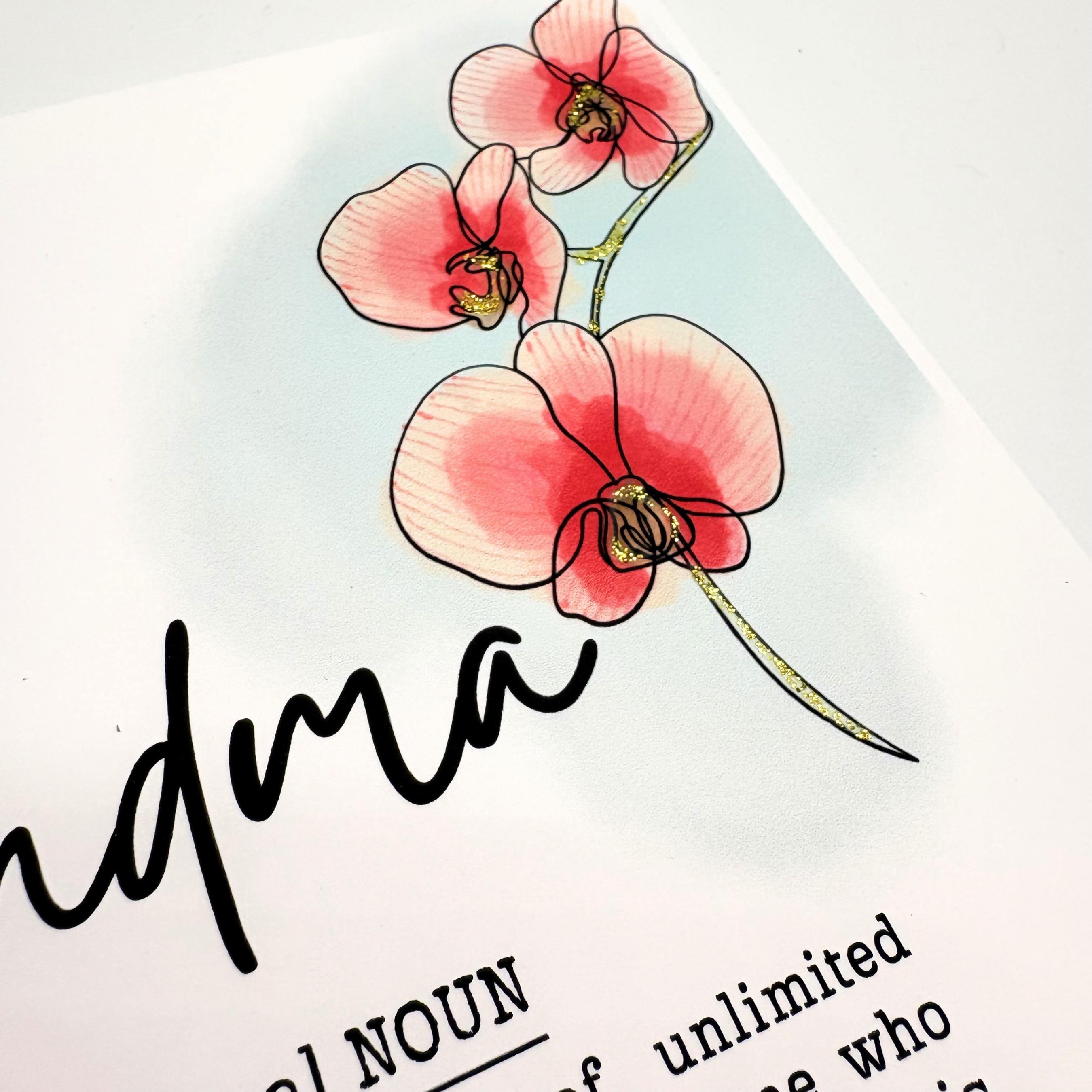 Mothers Day Definition Framed Print - Grandma