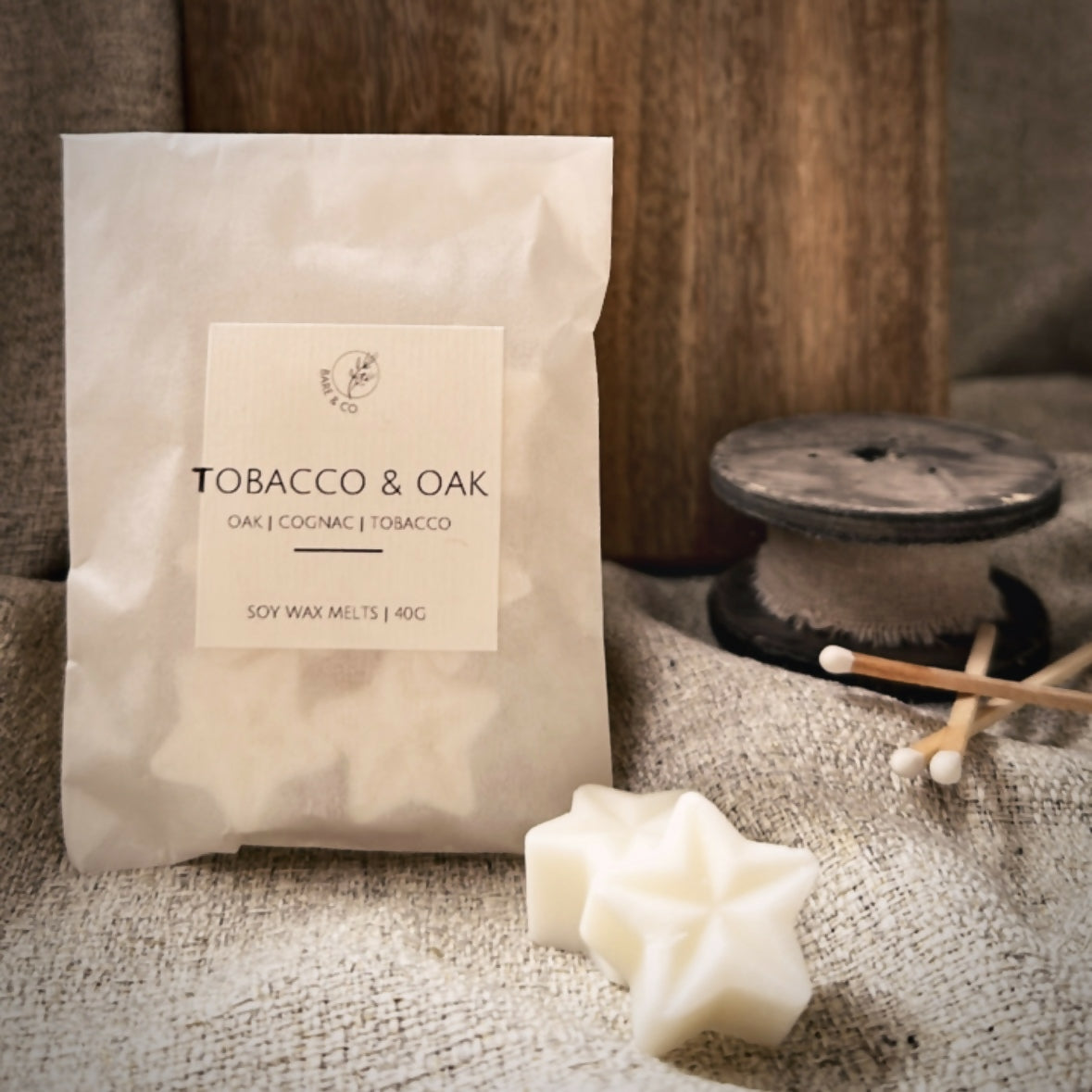 TOBACCO & OAK SOY WAX MELTS