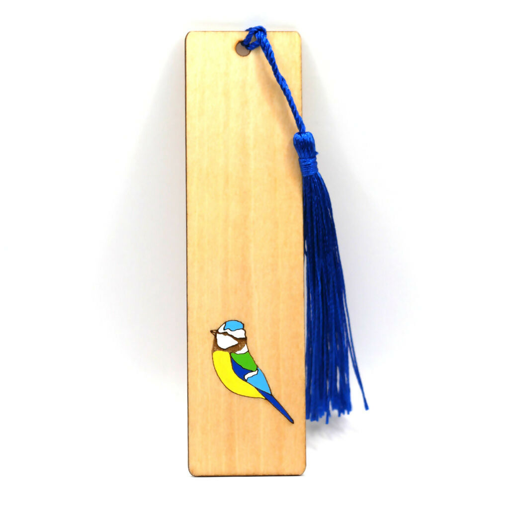 Blue Tit Bookmark