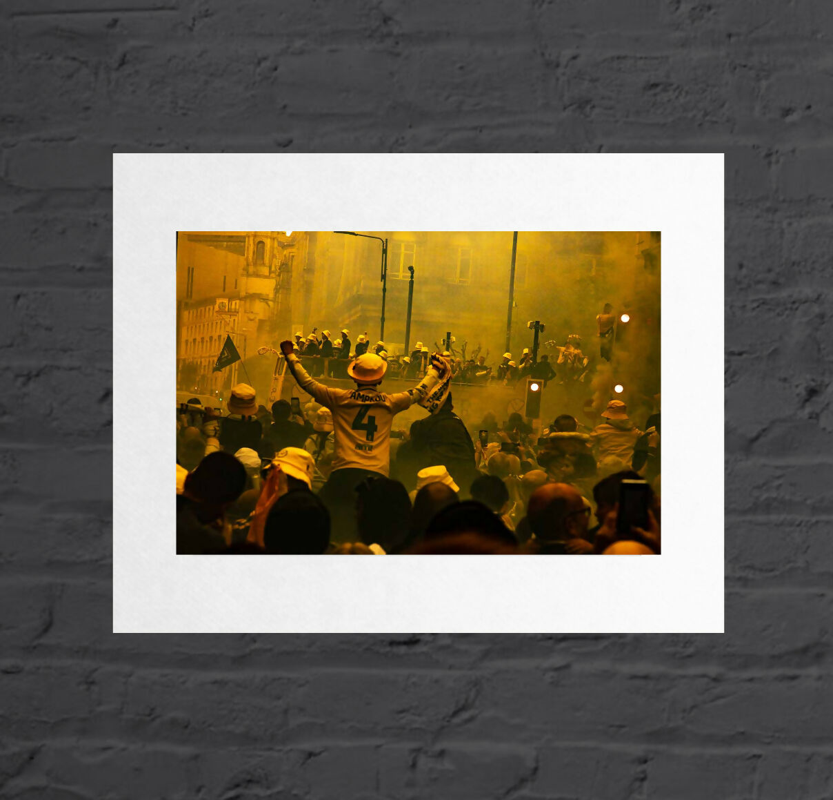 Leeds Parade 5.5.25 Headrow, Mounted Photographic Print