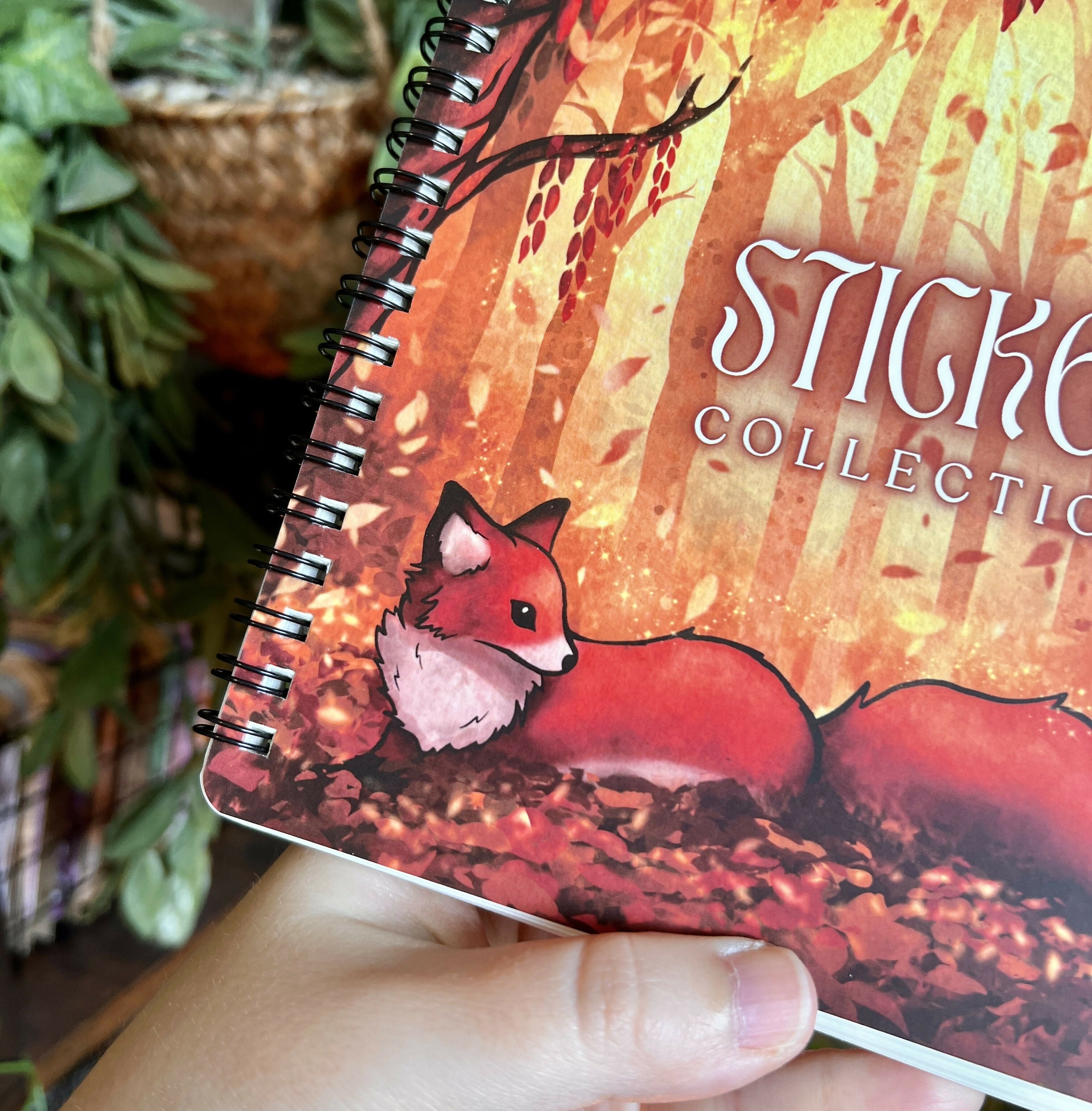 Forest Fox Sticker Album