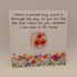 Fused Glass Pocket Hug Card
